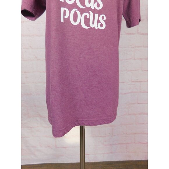 Bella + Canvas Hocus Pocus Tee Sz S Purple Witch Halloween Shirt - Picture 5 of 11